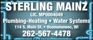oconomowoc plumbing|sterling mainz plumbing oconomowoc.